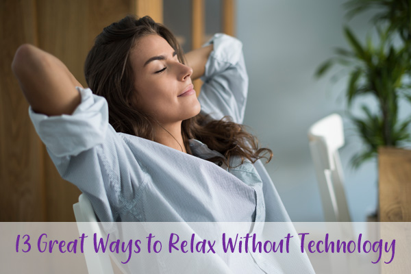 How to relax without technology feature image